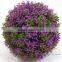 Factory price popular decorative plastic grass ball