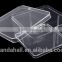 10x10x6cm Clear Jewelry Plastic Container(CON-100X100)