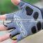 Mountain Biking Gloves with LED Light Bicycle Cycling Riding Half Finger Cycling Gloves Anti-slip Work Gloves