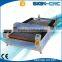 80w 100w 1600x3000mm laser cutter machine , laser cutting machine for cloth production