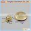 China supplier direct sale metal round handbag turn lock for handbags/purse/briefcase