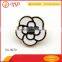 Wholesale crafts logo metal flower for decoration