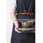 Custom Selvedge Denim Garden Aprons With Tan Genuine Leather