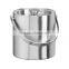 stainless steel ice bucket, stainless steel bucket