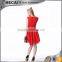 Wholesale red bodycon latest party wear dresses for girls
