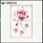 Wholesale Hight Quality Non-toxic Red Lotus Flower Temporary Waterproof Tattoo Sticker
