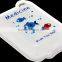 Double Layers Cuboid Shaped Pill Box with 7 Compartments with Keychain