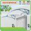 Durable aluminum awning roof bracket rain protection for single door awning canopy