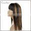 Virgin Hair 2016 Wholesale Indian Women Hair Wig highlight color 1B 30
