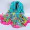 Women Voile Scarf Chiffon Neck Wrap Shawl Stole Scarves Spring