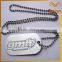 High quality metal engraved dog tag
