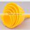 top sell food grade large plastic cooking oil funnel with filter