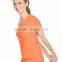 Women's active wear plain fitted blank t shirt slim fit t -shirt