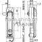 the high safe electrical panel lock cabinet door lock