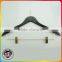 Luxury wide shoulders antique wooden clothes hanger