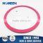 Tempered Glass Silicone Lid Glass Lid With Silicone Ring For Pan And Pot