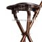 LED lighting folding tripod stool elderly cane, crutch with radio electronic intelligence folding stool