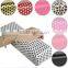 latest leopard and pure black spot artificial leather nail arm rest cushion for manicure