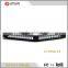LY-PP6A-19 RJ45 Angle Patch Panel 24-Port Cat6A STP 19" 1U RJ45 Panel Mount Cable Matters Rackmount or Wallmount
