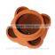 4 Hole Herb terracotta wholesale, cheap ceramic flower pots