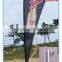 New Advertising Flag Pole Kite Shape Banner