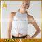China supplier low cut custom yoga Tops loose sexy cotton tank top