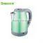 2.0Liter cordless automatic spraying stainless steel electric kettle made in Zhongshan Guangdong China