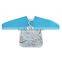 long sleeves PEVA waterproof baby bibs