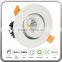 10W 12W COB down light LED with high lumen in twist angle 24 36 degree