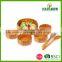 Durable Salad Bowls with server spoon wholesale