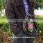 Luckybags Waist Bag Ethnic Embroidery Shoulder Bag Multi Waist Bags for Ipad Embroidery Shoulder Bags for Women