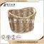on sale Unique designed strong wicker basket no handles