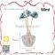 Hot selling home fragrance cylinder flower stick glass diffuser