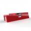 Small size flac supported led light time display dual channel bluetooth speaker with fm antenna