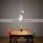 Aluminum material LED pendant lamp for hotel
