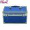 Popular Lady Aluminum Frame ABS Travel Portable Jewelry Cases With Mirror