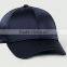 Navy Satin Curved Bill Snapback Baseball Hat Cap with Custom logo