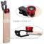 Clip 180 Degree Fish Eye Lens + Wide Angle + Micro Lens Kit for iPhone , Samsung Galaxy mobile phone camera lens
