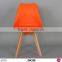 Colorful Emes chair /firm chair made of PP/Orange chair