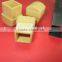Anti slip 5/8" 17x17mm square rubber end caps leg feet for ferrules leg end tips cap plug fit for 19x19 square steel tube chairs