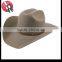 Western Black Wool Felt Cowboy Hat with Black Band Adult Free Ship