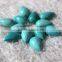 Natural Turquoise Stone Pear Cabochons