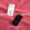 Eco-friendly oil ink printing clothing tag,washing satin printing label