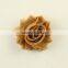 Hot sell wholesale mini shabby chiffon flower rose trim for girls hair bands, fabric flowers for DIY headband