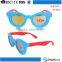 Custom sunglasses no minumum,colorful lens kid round sunglasses