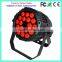 18*18Watt Blizzard Light DMX Wash Tough Par Hexa IP65 Rated 18*18W RGBWAUV 6IN1 Outdoor Rainproof Waterproof LED Par Can Light
