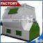 Single shaft paddle double layer mixer for poultry animal feed