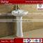 Fashion Style Standing Two Piece Wash Basin_All Kinds Of Ceramic Wash Basin Sink_