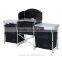 Outsunny 6' Deluxe Portable Fold-Up Camp Kitchen with Windscreen