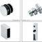 Shower glass door hardware , door bathroom accessories , glass door patch fitting lock